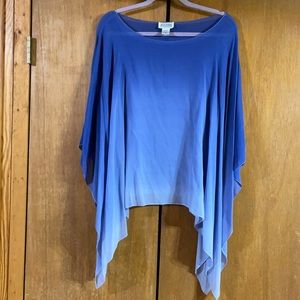 Two tone blue cover up